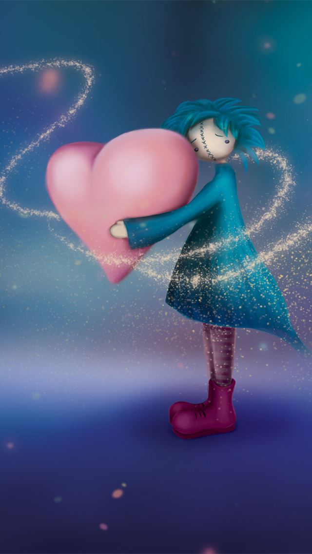 640x1136 Doll love -  iPhone Wallpaper
