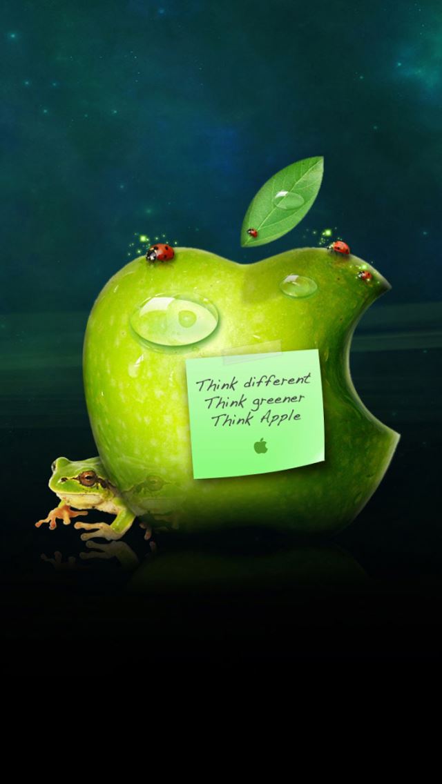 640x1136 Interesting apple -  iPhone Wallpaper