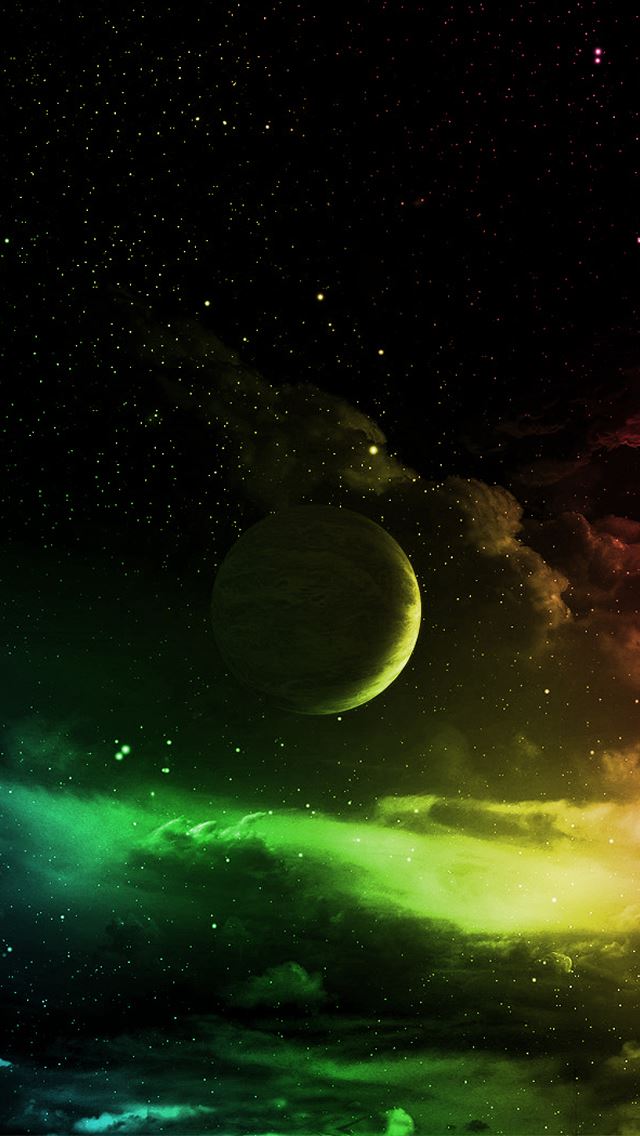 640x1136 Space Planet -  iPhone Wallpaper
