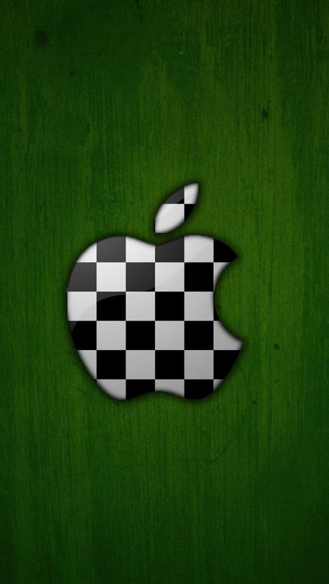 640x1136 apple logo -  iPhone Wallpaper