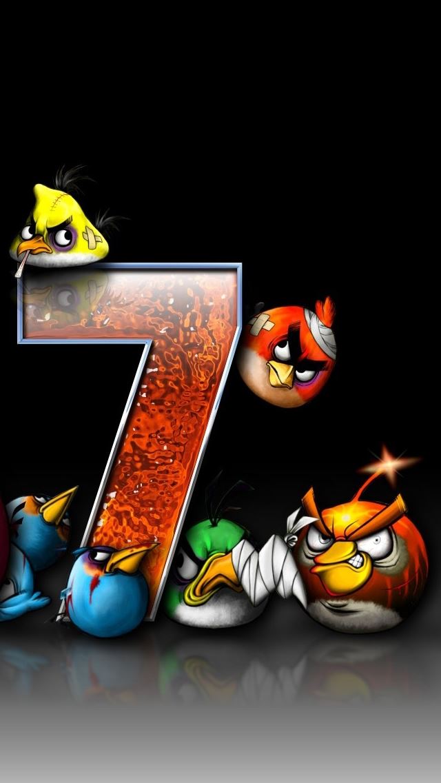 640x1136 Angry Birds Game -  iPhone Wallpaper