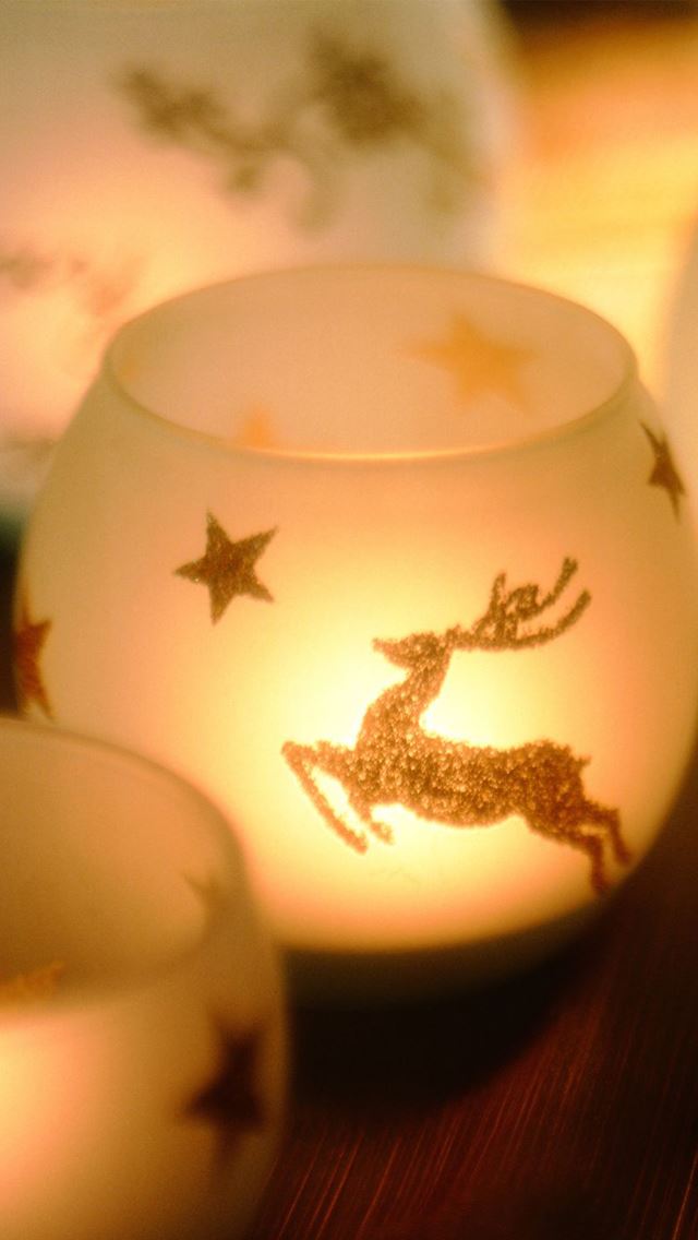 640x1136 Christmas 3 - elk iPhone Wallpaper