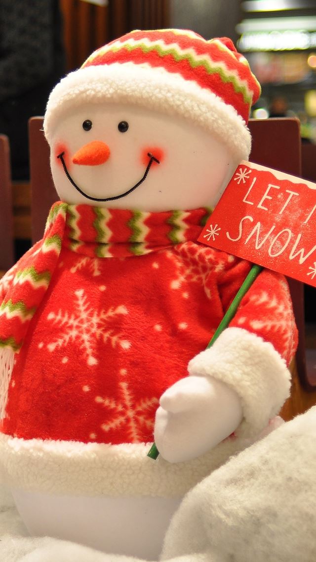 640x1136 Let It snow -  iPhone Wallpaper