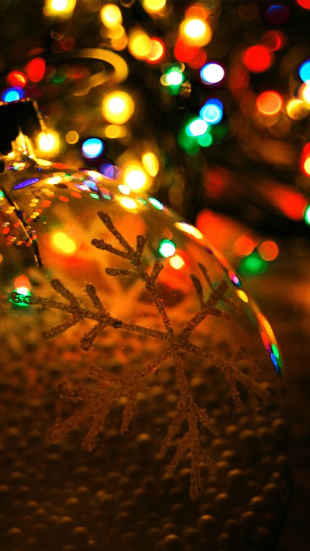 640x1136 Christmas lights -  iPhone Wallpaper