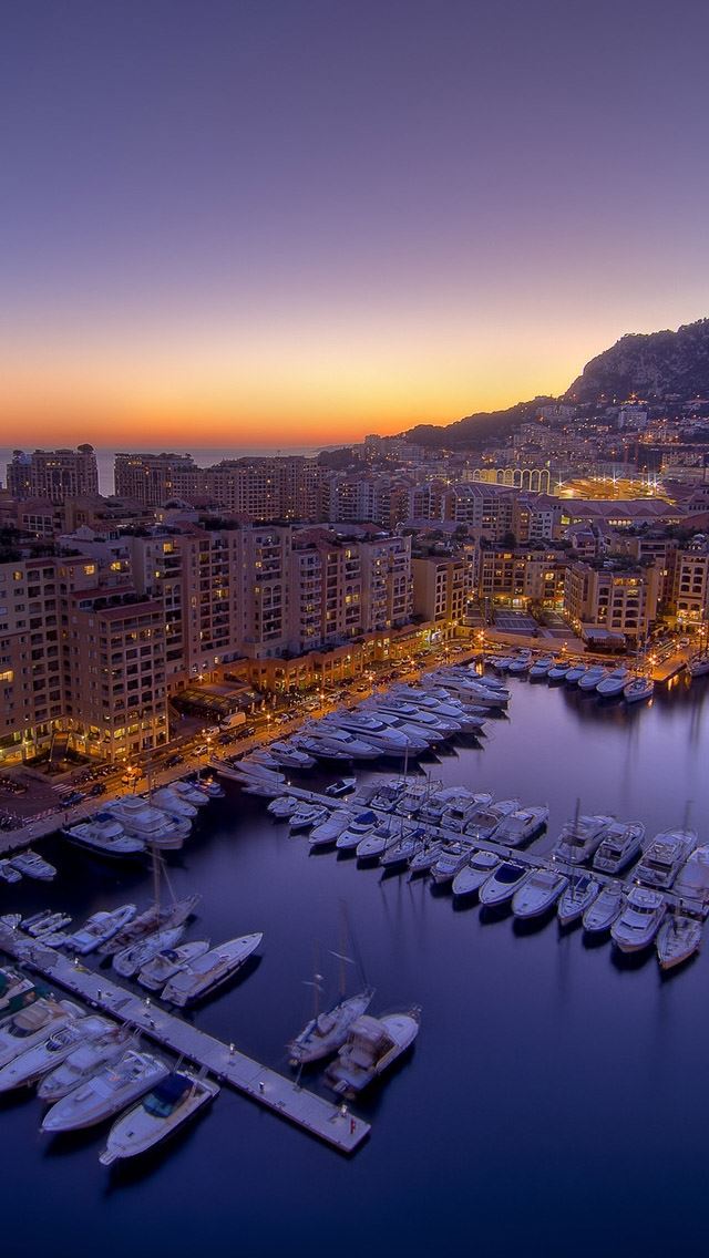 640x1136 Monaco -  iPhone Wallpaper