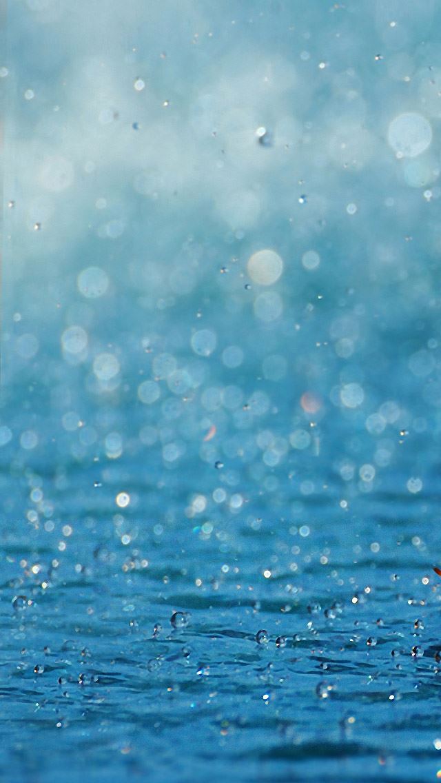 640x1136 Rainwater -  iPhone Wallpaper