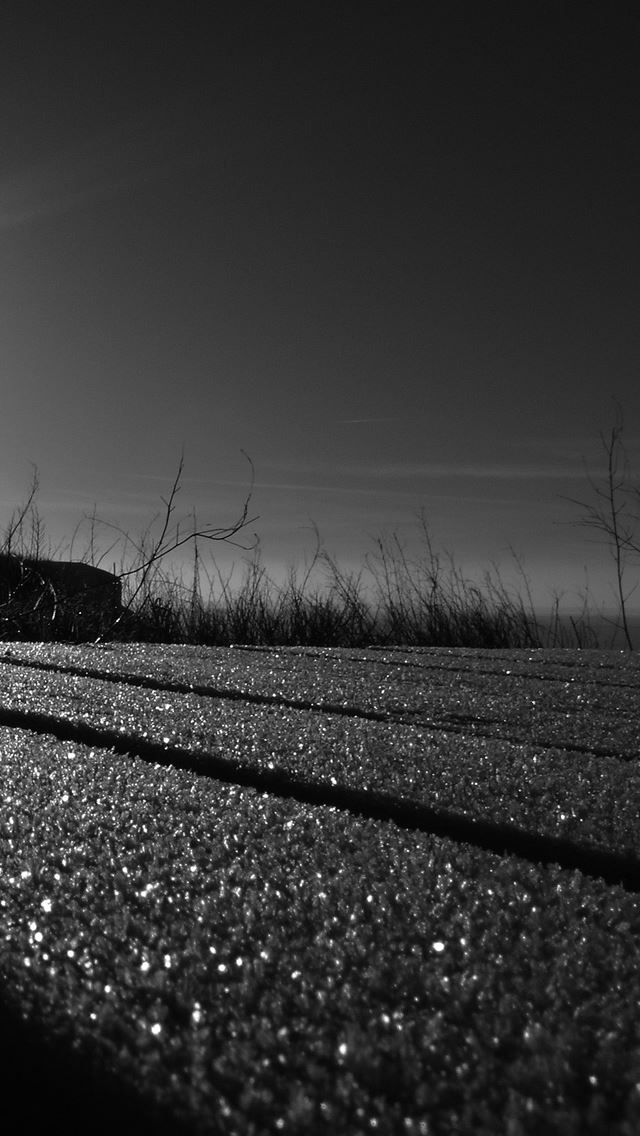 640x1136 Black And White Sunset -  iPhone Wallpaper