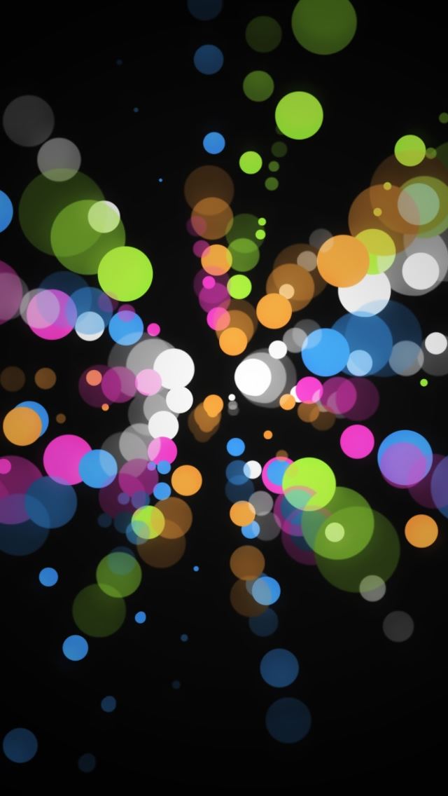 640x1136 Illumination - orange iPhone Wallpaper