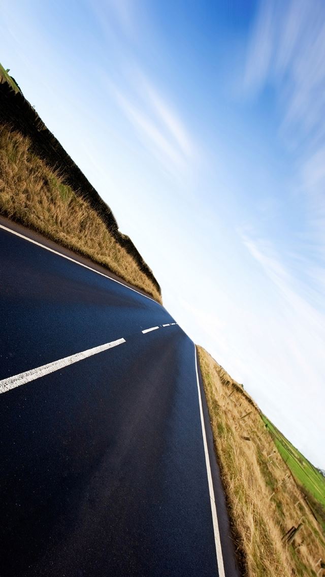 640x1136 Long Road Ahead -  iPhone Wallpaper