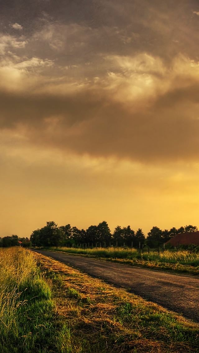 640x1136 Farm Scene - scene iPhone Wallpaper