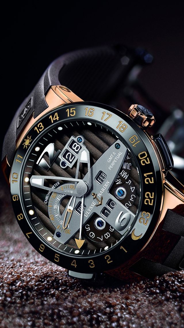640x1136 Watch Ulysse Nardin -  iPhone Wallpaper