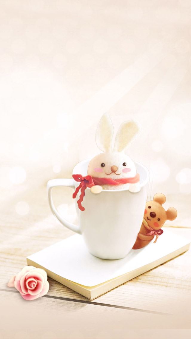 640x1136 Cozy afternoon tea -  iPhone Wallpaper