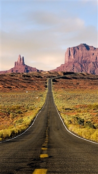 Straight Road wallpaper