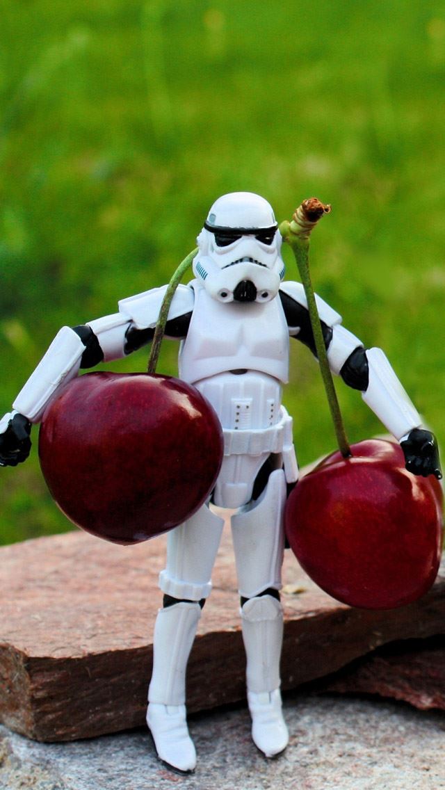 640x1136 stormtroopers toys - cherry iPhone Wallpaper