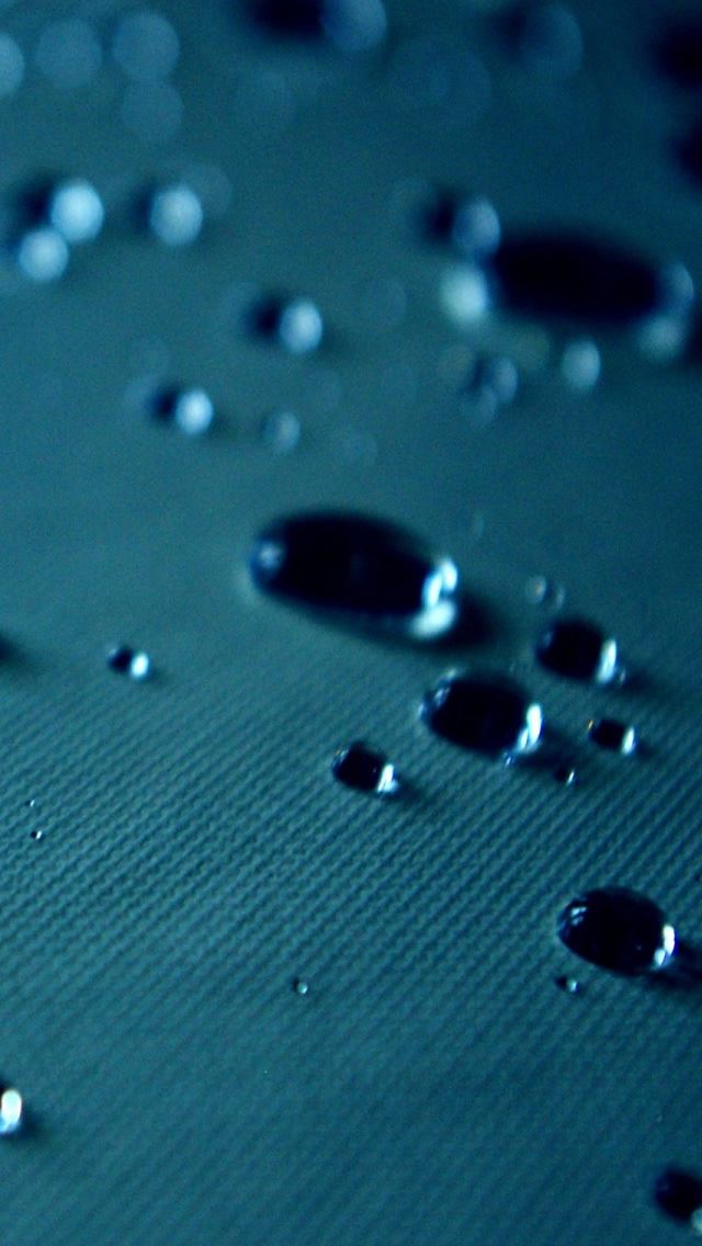 640x1136 Water Drops - roundness iPhone Wallpaper