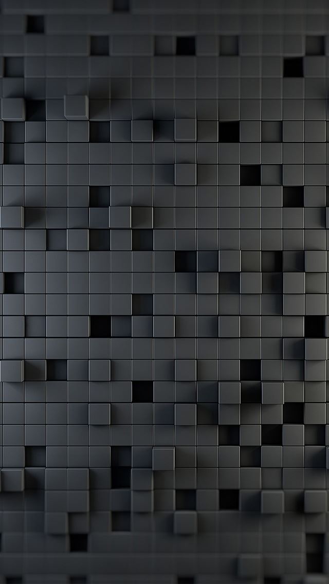 640x1136 Gray Squares -  iPhone Wallpaper