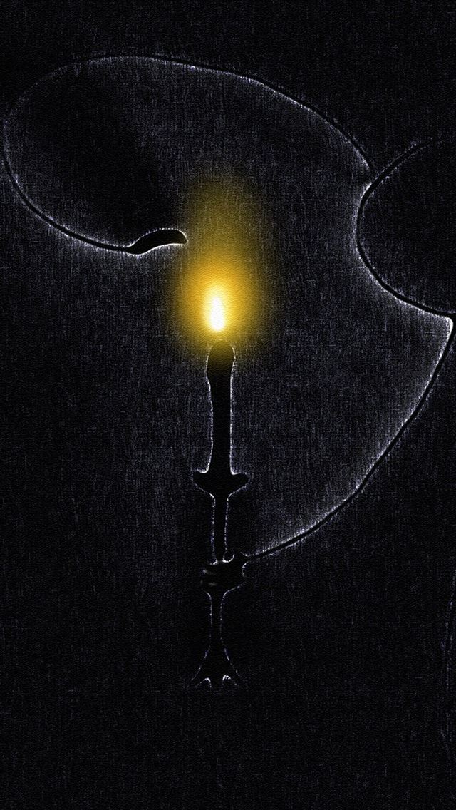 640x1136 Dark Light - simple iPhone Wallpaper