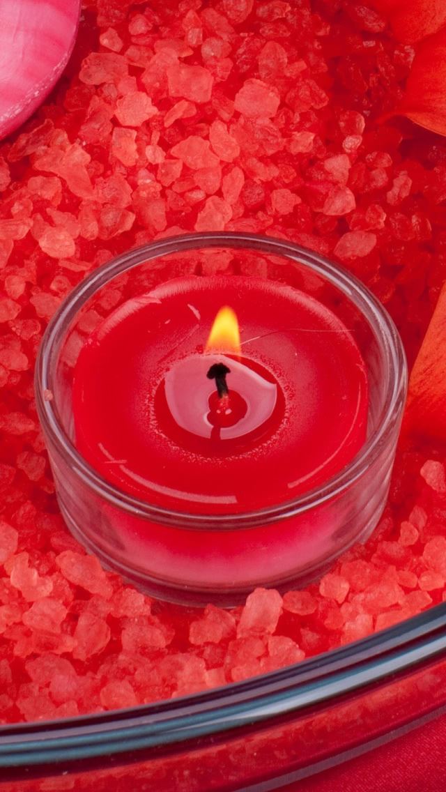 640x1136 Red Candle - candle iPhone Wallpaper