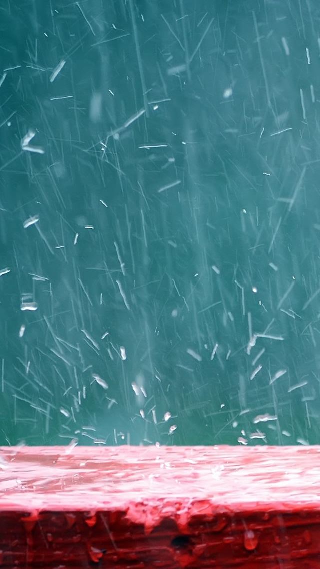 640x1136 Rain -  iPhone Wallpaper