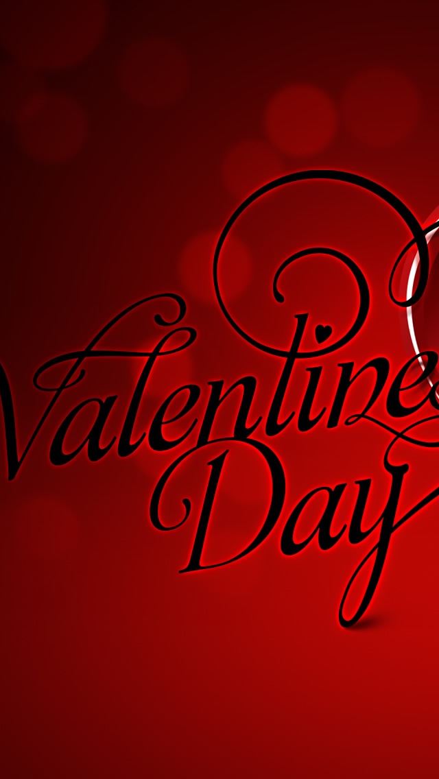 640x1136 Happy Valentines Day Special - white iPhone Wallpaper