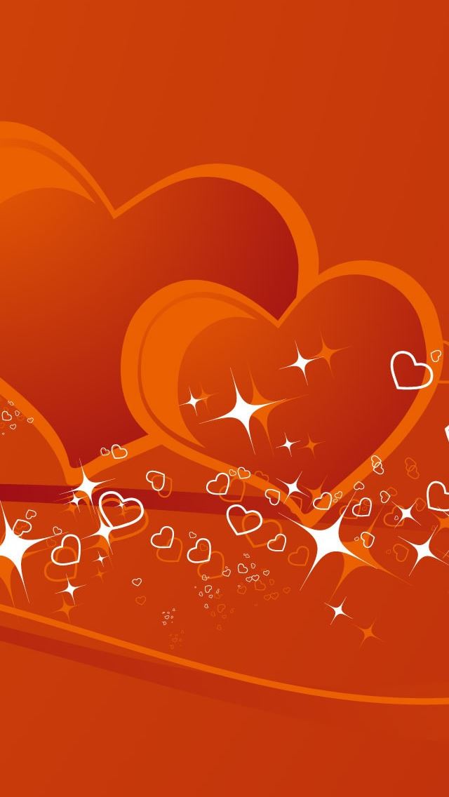 640x1136 Couple Hearts - valentine's day iPhone Wallpaper