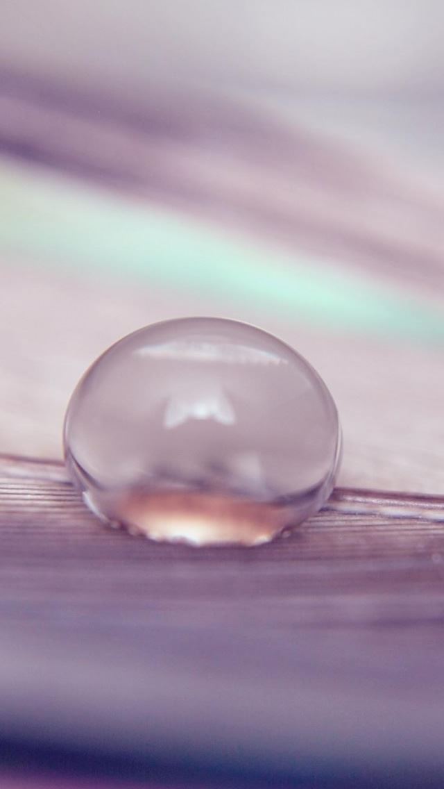 640x1136 Water Drops -  iPhone Wallpaper