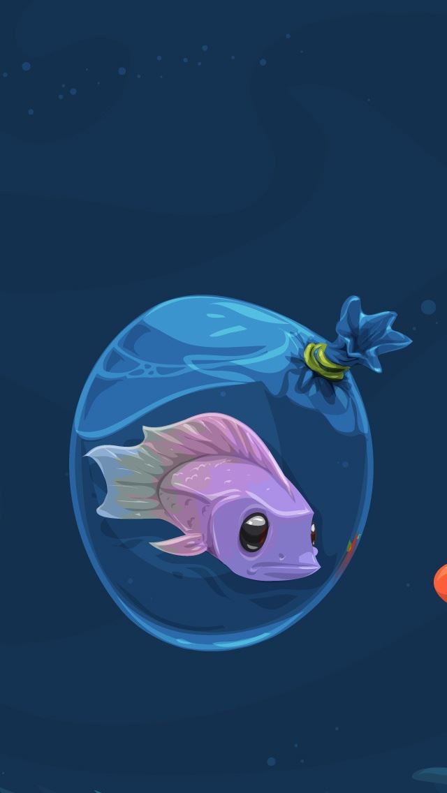 640x1136 Axolotls Vector Art - fish iPhone Wallpaper