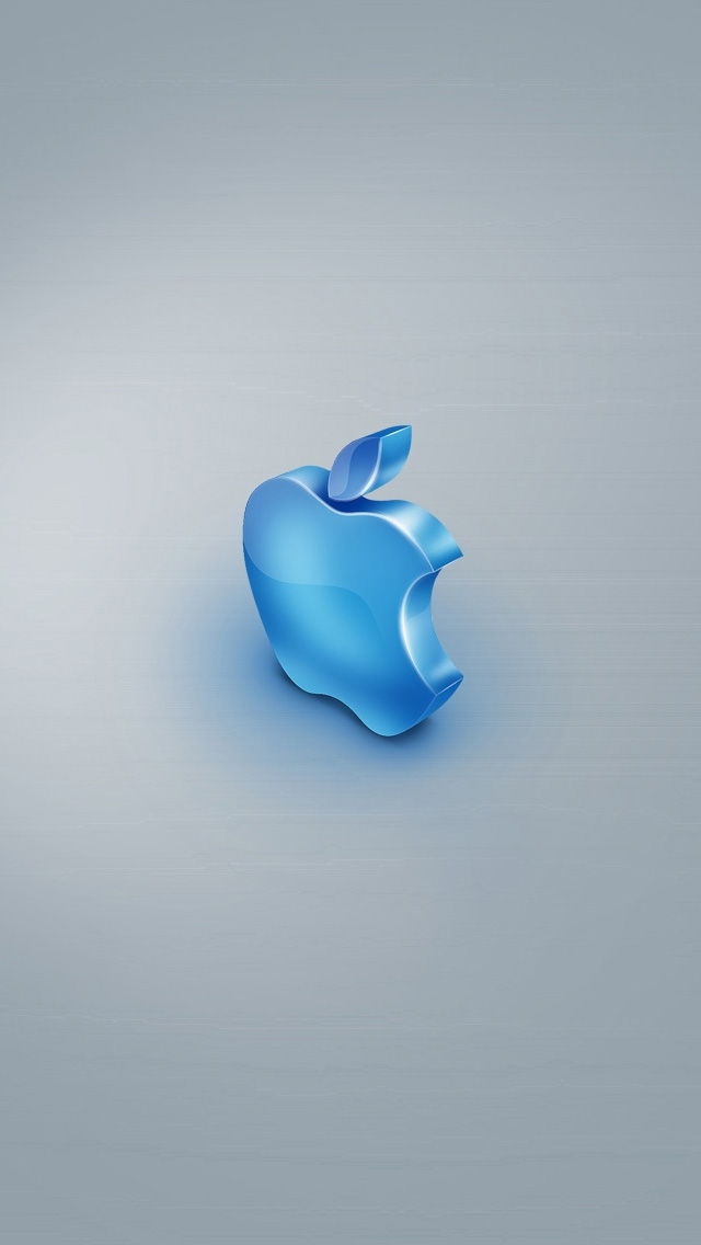 Apple Logo  Sierra Blue  Wallpapers Central