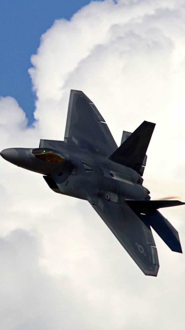 640x1136 Lockheed Martin F 22 Raptor - f22 iPhone Wallpaper