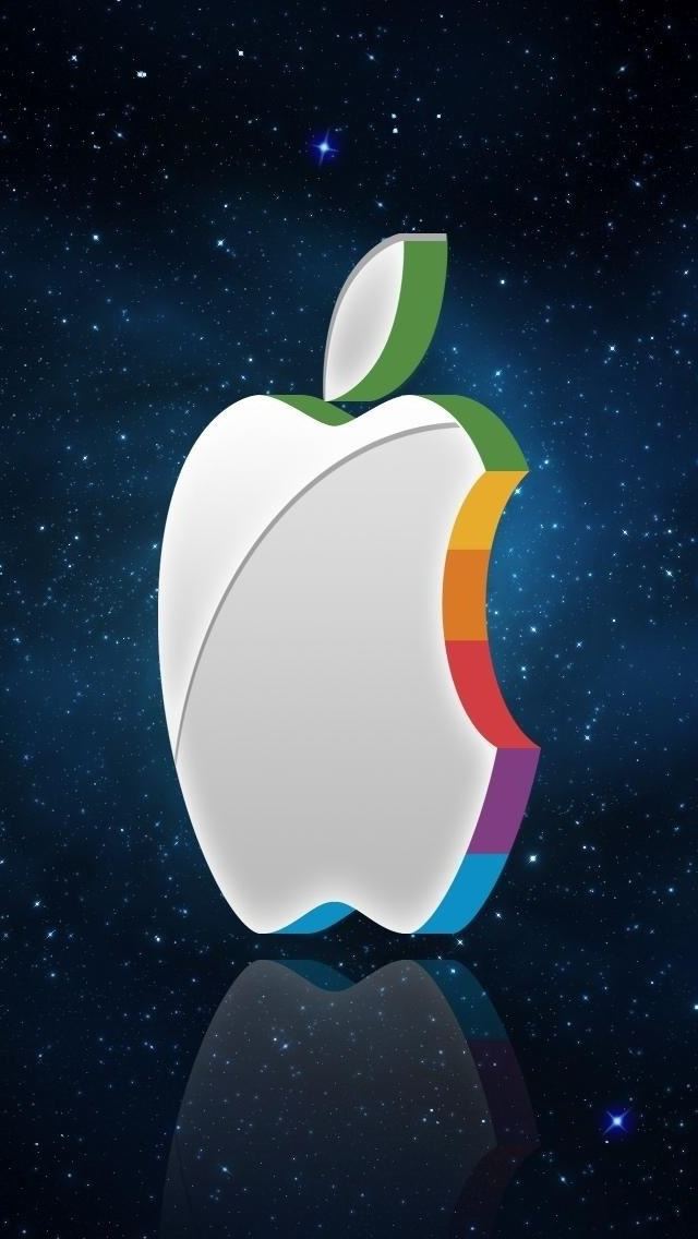 640x1136 Apple 1 - logo iPhone Wallpaper