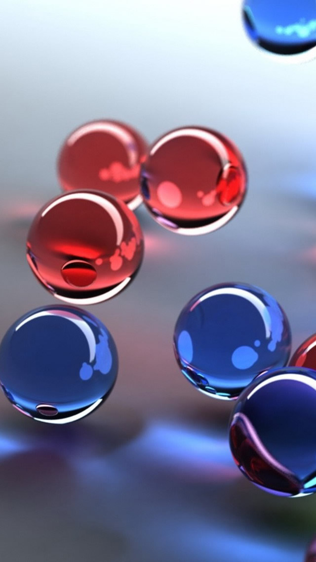 Glass Spheres Iphone Wallpapers Free Download