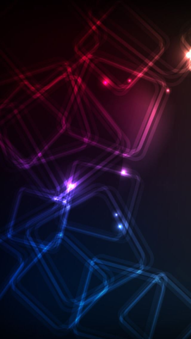 640x1136 Squares - purple iPhone Wallpaper