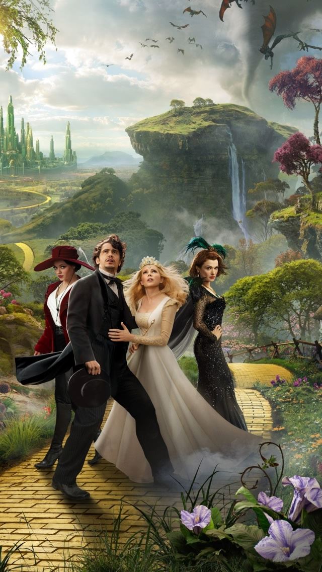 640x1136 Oz The Great And Powerful 2013 Movie - purple iPhone Wallpaper