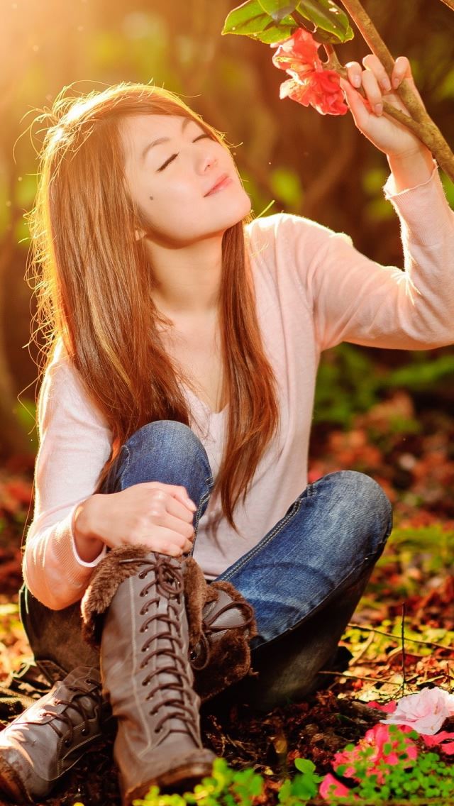 640x1136 Girl 35 -  iPhone Wallpaper
