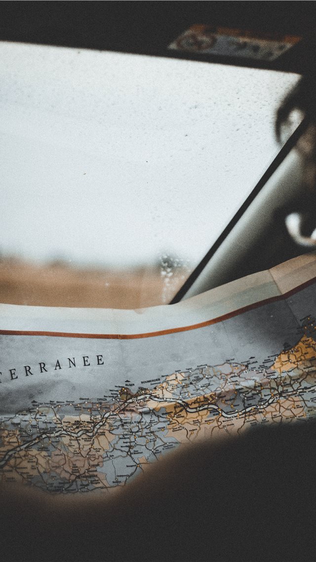 640x1136 Lost somewhere in space  - map iPhone Wallpaper