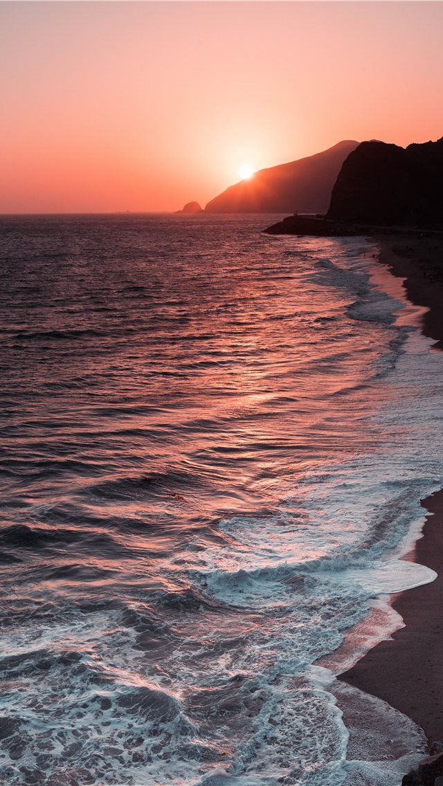 640x1136 Pacific Coast Highway - highway iPhone Wallpaper