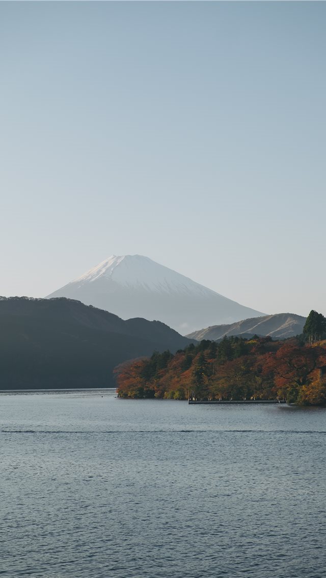 640x1136 Mt Fuji - lake iPhone Wallpaper