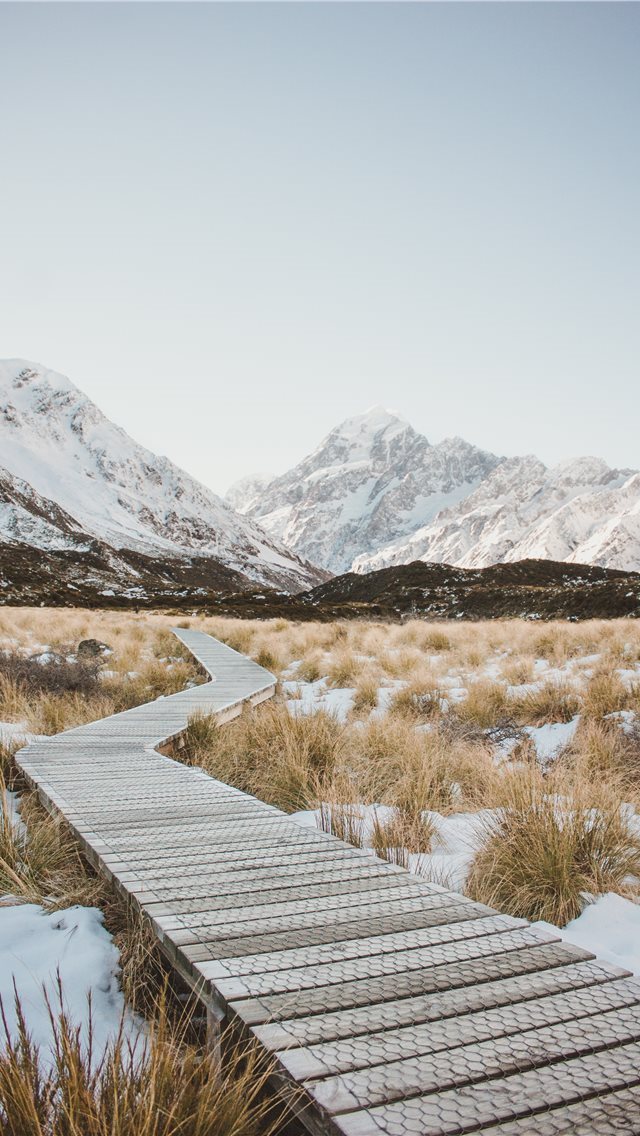 640x1136 Hooker Valley   Mt Cook - mountain iPhone Wallpaper