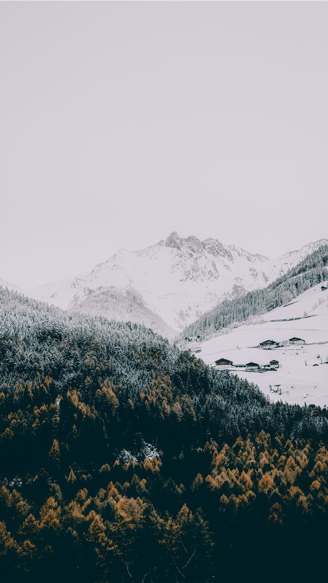 640x1136 Winter - dolomite iPhone Wallpaper