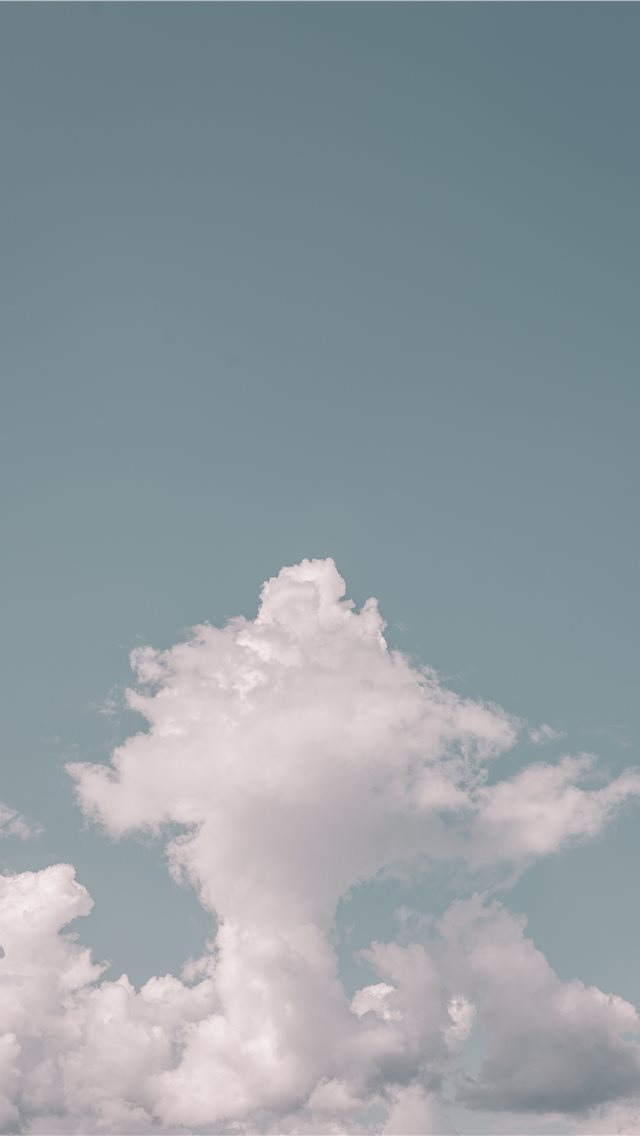 High clouds iPhone wallpaper 