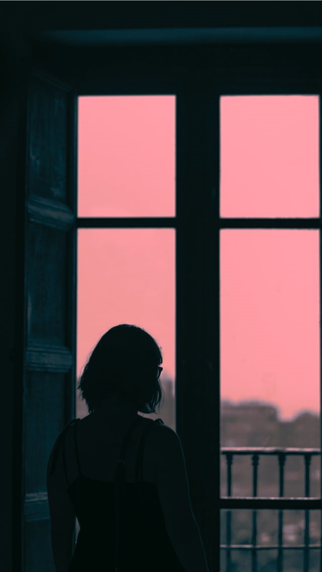 640x1136 Looking Through the Window 3 - contrast iPhone Wallpaper