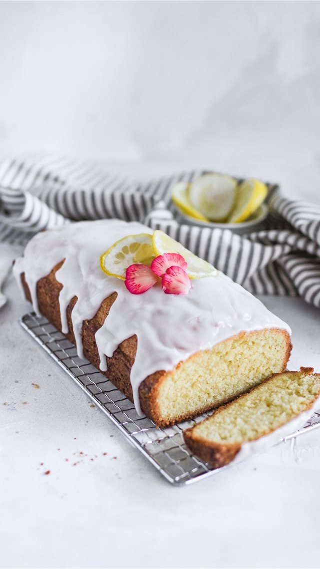 640x1136 Lemon Pound Cake - cake iPhone Wallpaper