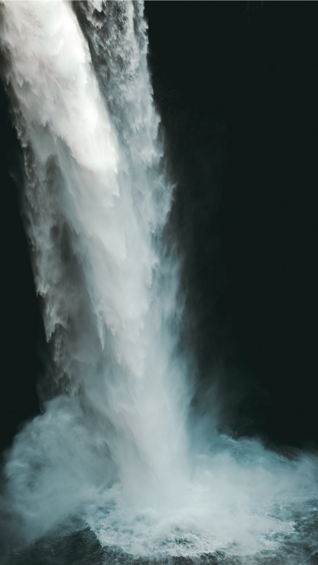 waterfall iPhone wallpaper 
