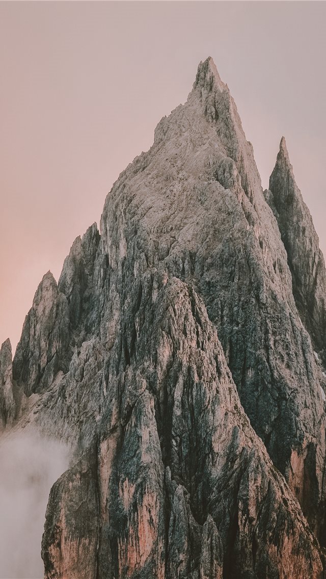 640x1136 Predator tooth - mist iPhone Wallpaper