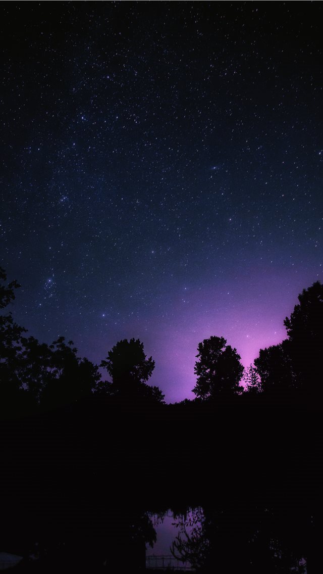 640x1136 Dreamy night - night sky iPhone Wallpaper