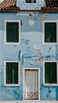 Colourful houses of Burano  Venice wallpaper