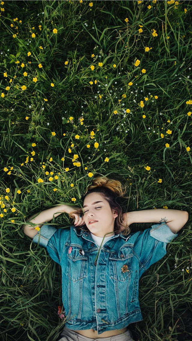 640x1136 Something in the way she moves - denim iPhone Wallpaper