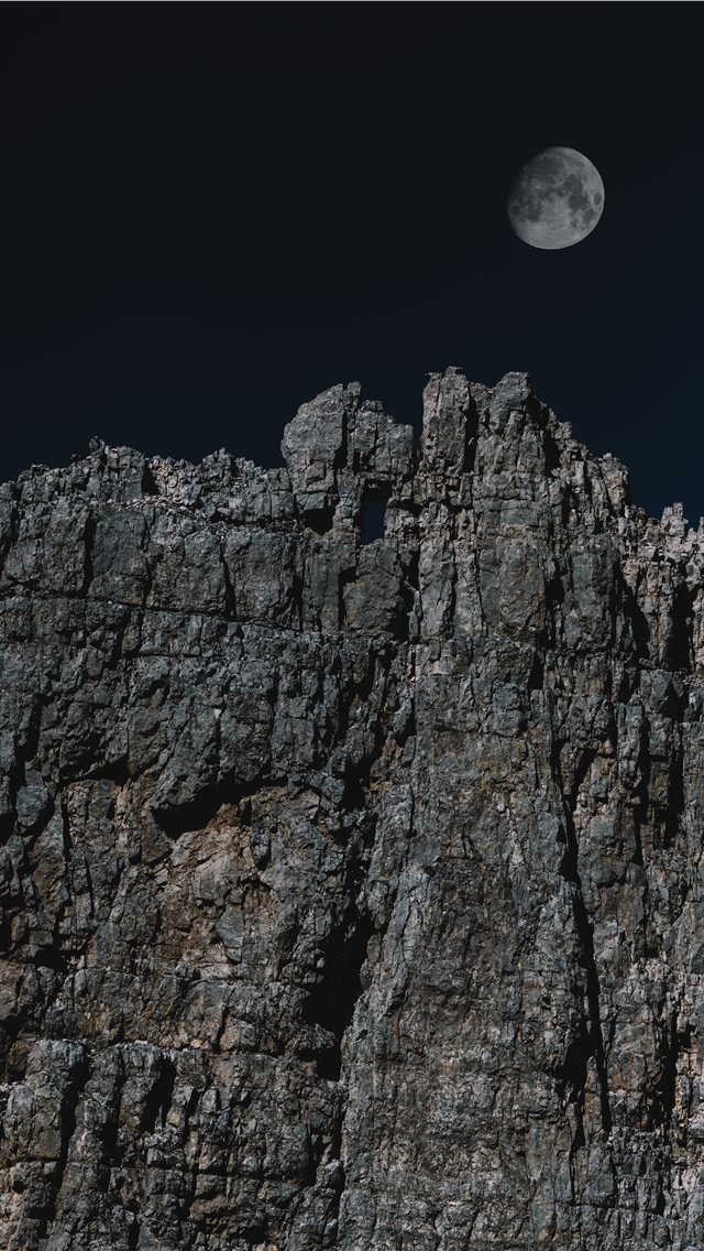 640x1136 Rocky moon - hd wallpaper iPhone Wallpaper