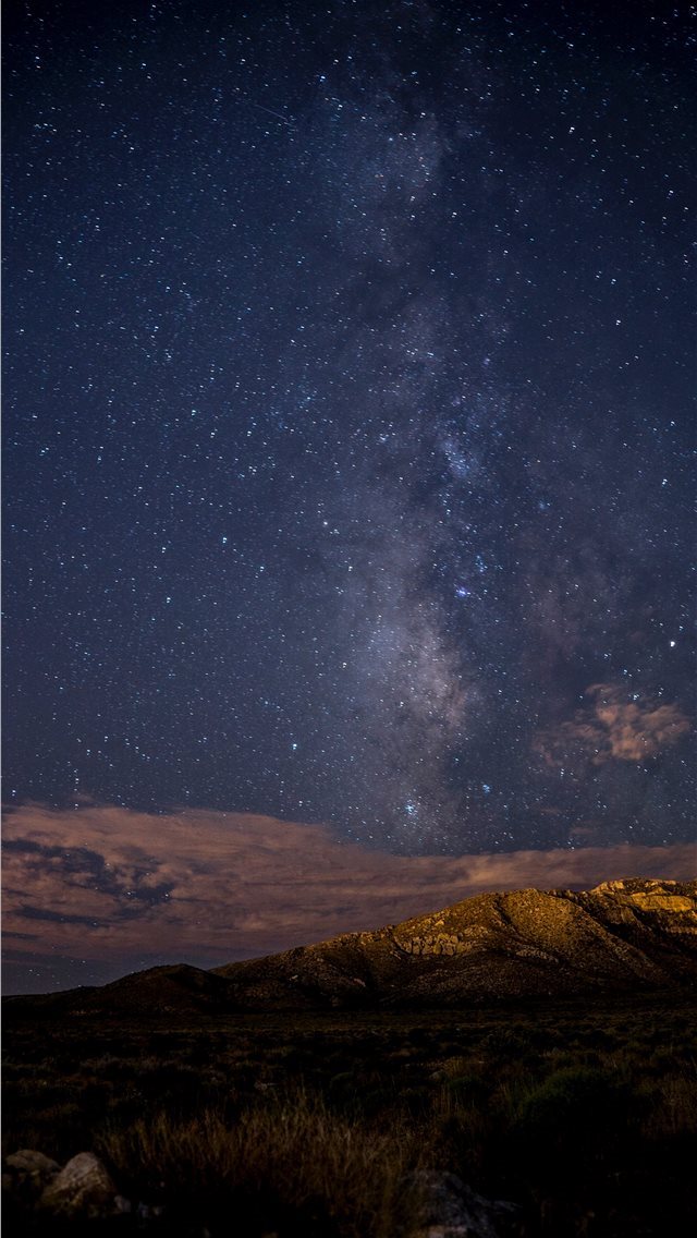 640x1136 Exposed Night Sky - nevada iPhone Wallpaper