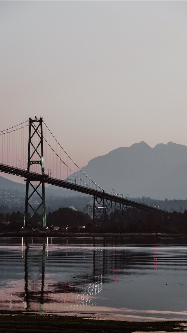 640x1136 Vancouver Seawall  Vancouver  Canada - weather iPhone Wallpaper